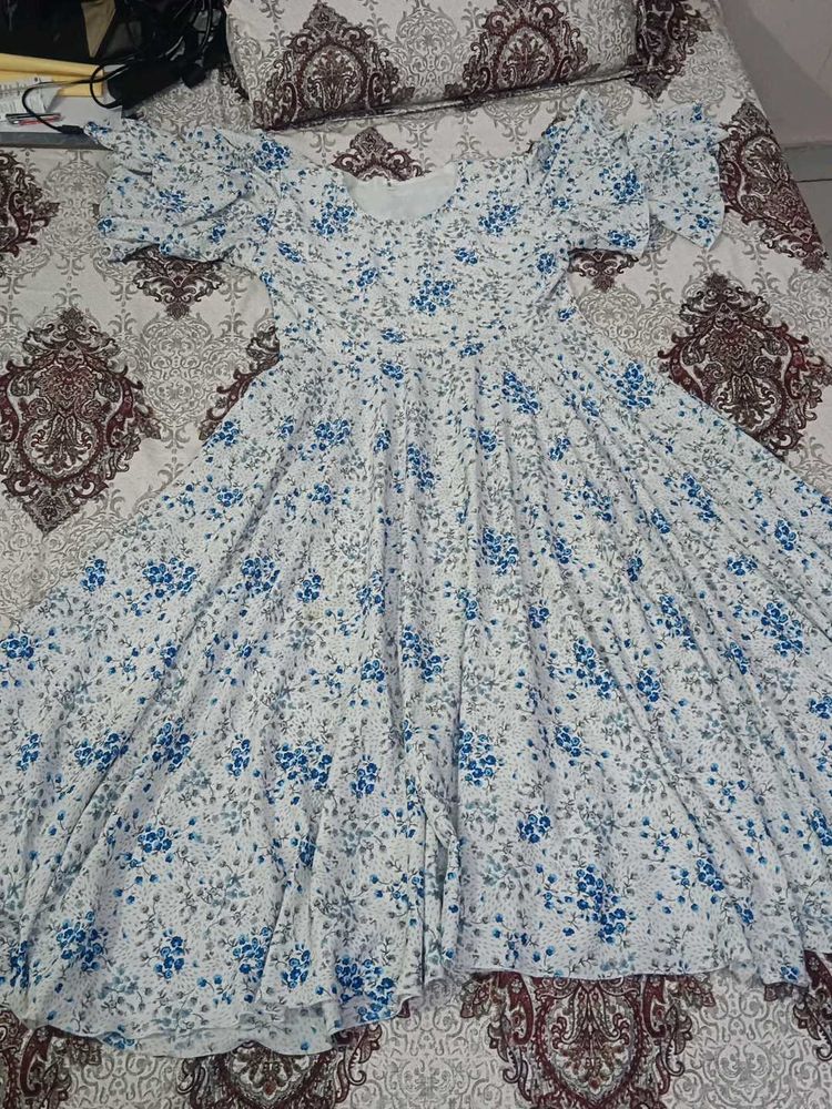 Floral Print Midi Dress