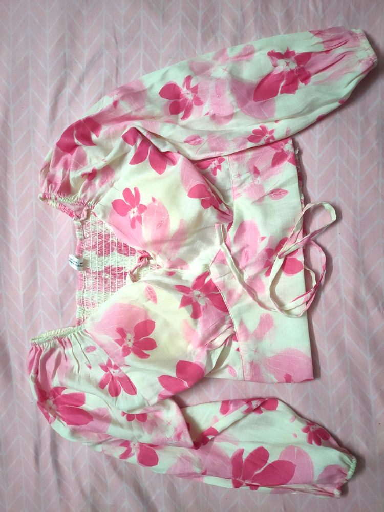 Floral Crop Top