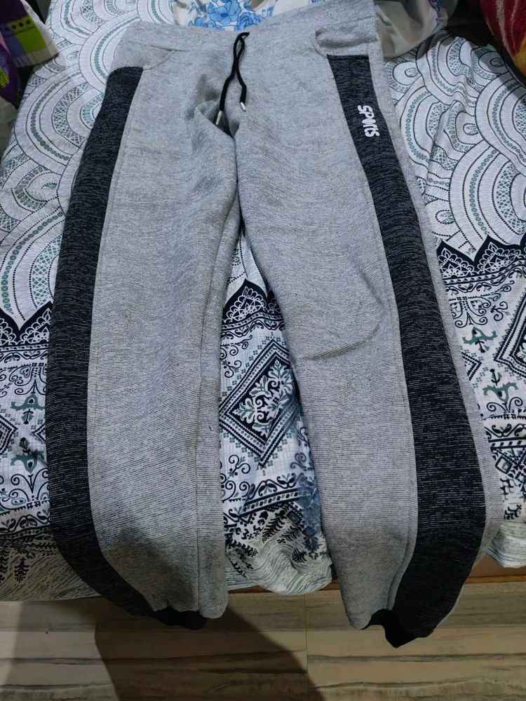Grey Sports Joggers