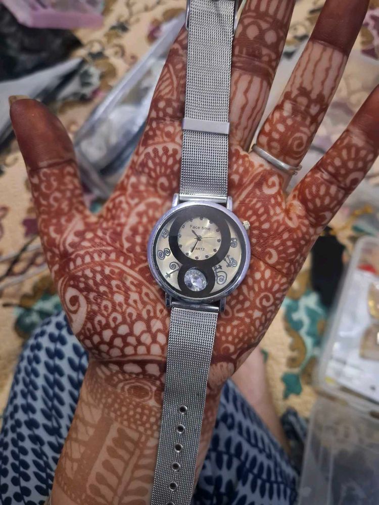 Silver Watch