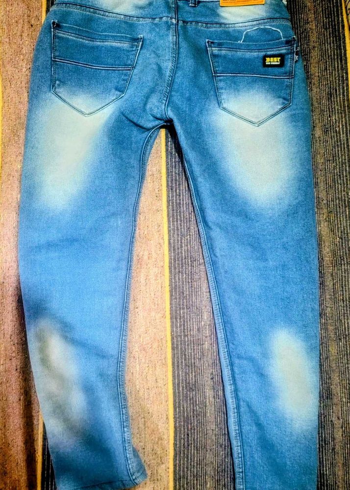 Stylish Blue Denim Jeans