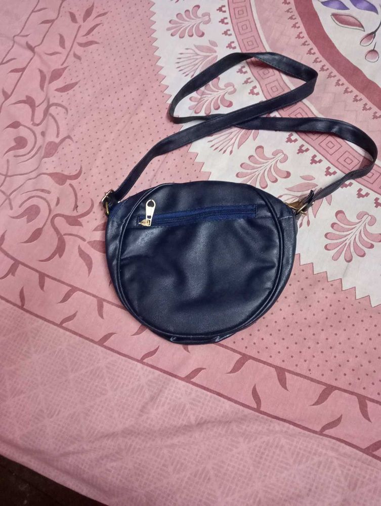 Navy Blue Crossbody Bag