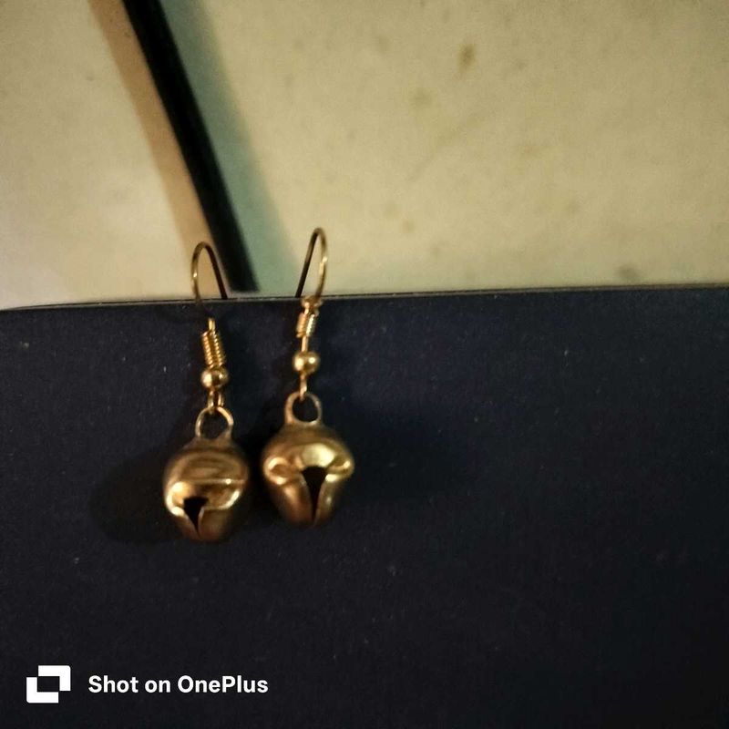 Vintage Bell Drop Earrings