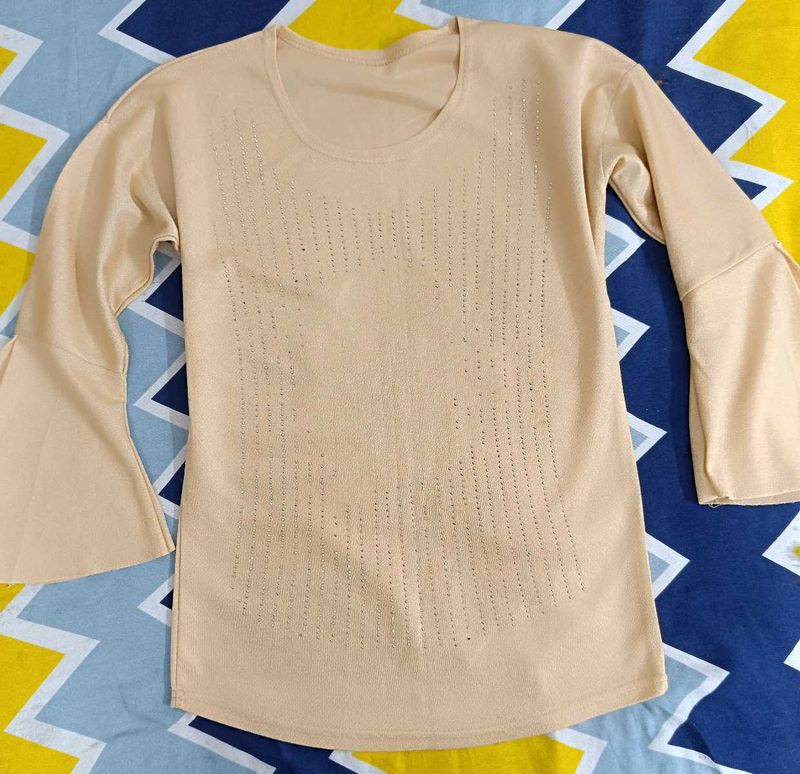 Beautiful Beige Top