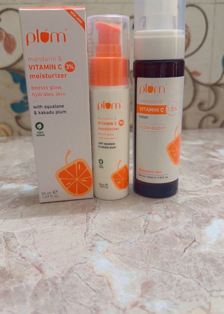 Plum Vitamin C Moisturiser &amp; Toner