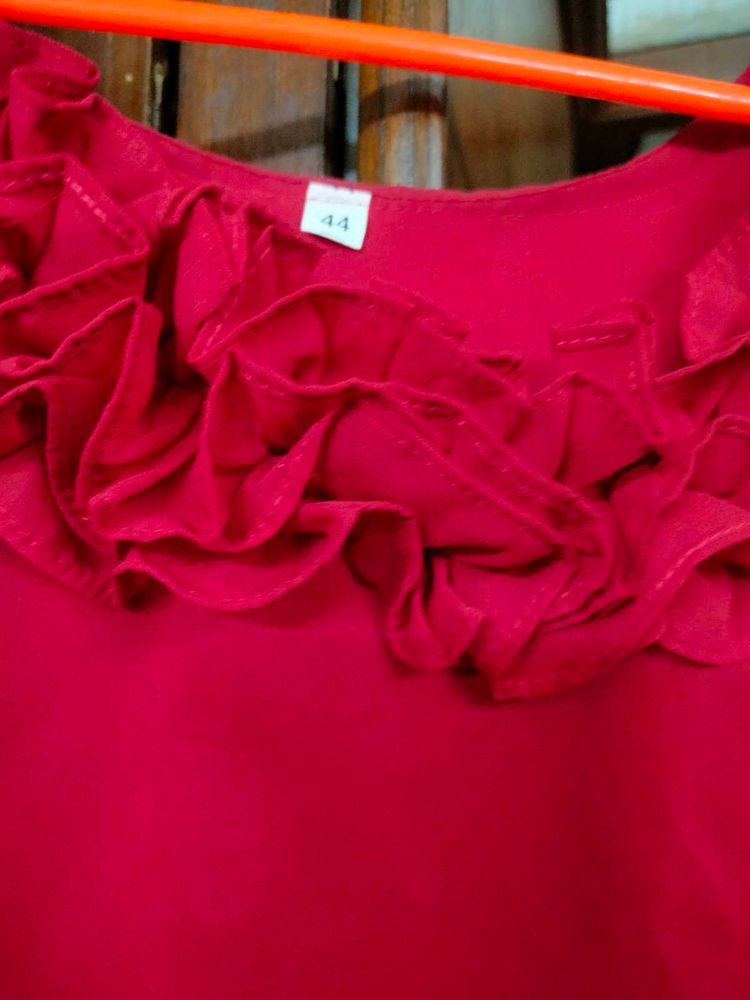 Red Soft Gowns.