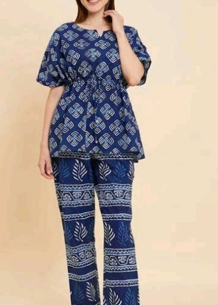 Printed Night Suit