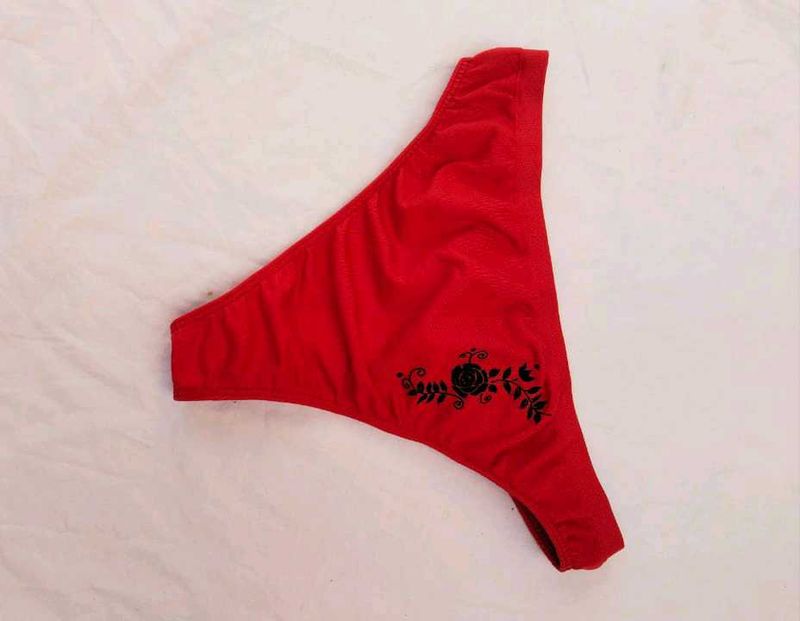 red thong