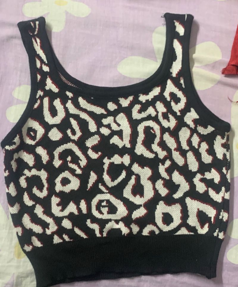 Cheetah Print Tank Top
