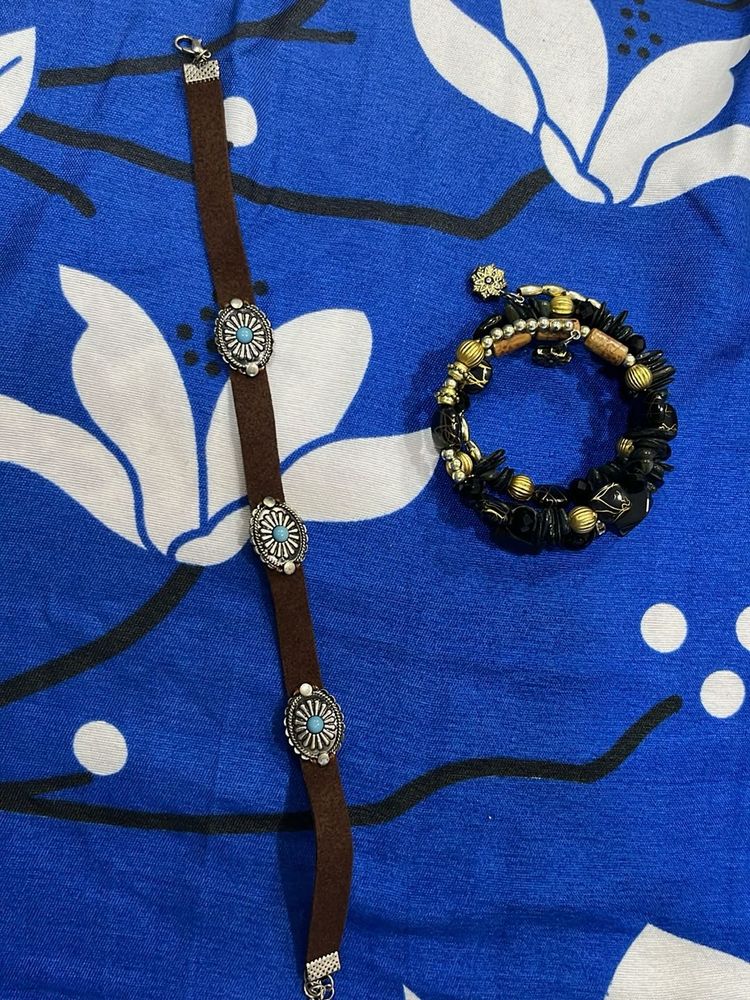 Bracelet Bundle And Choker Combo