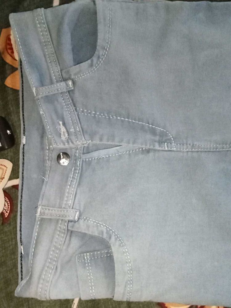 Light Blue Denim Jeans