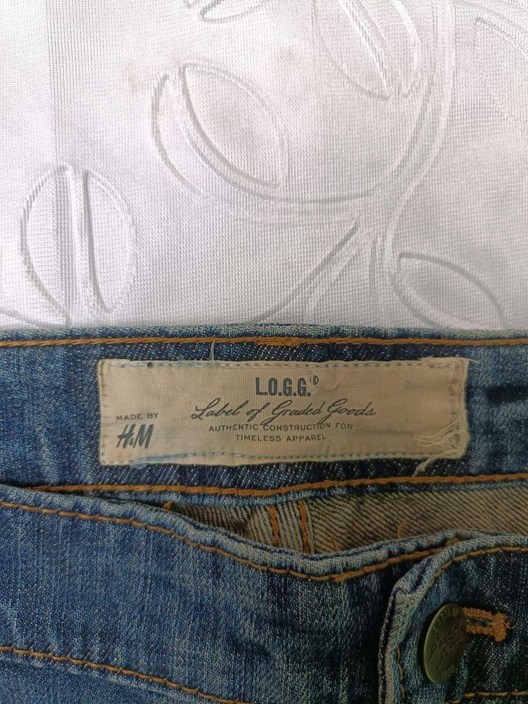 H&amp;M L.O.G.G Y2k. Denim Jeans