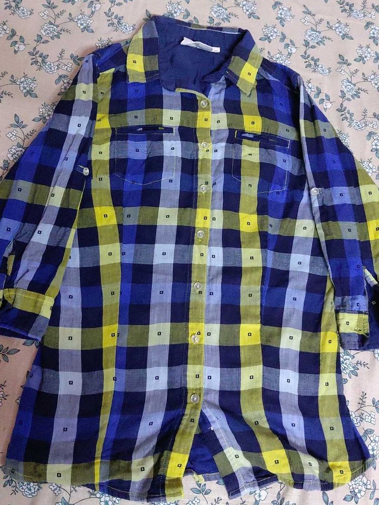 Plaid Long Sleeve Shirt