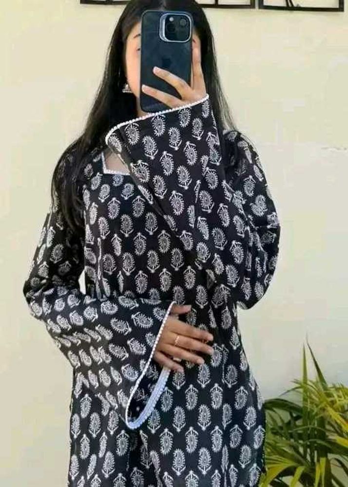 Printed Kurti Top
