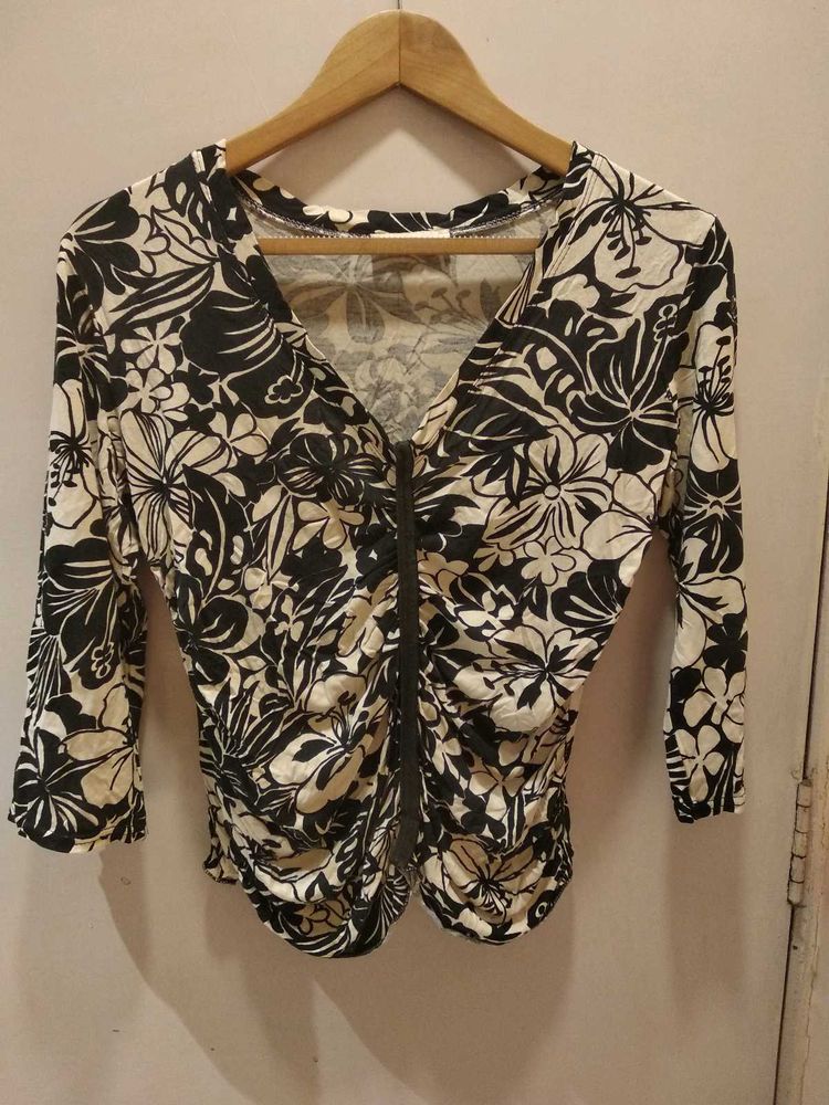 Beautiful Imported Ruched Top