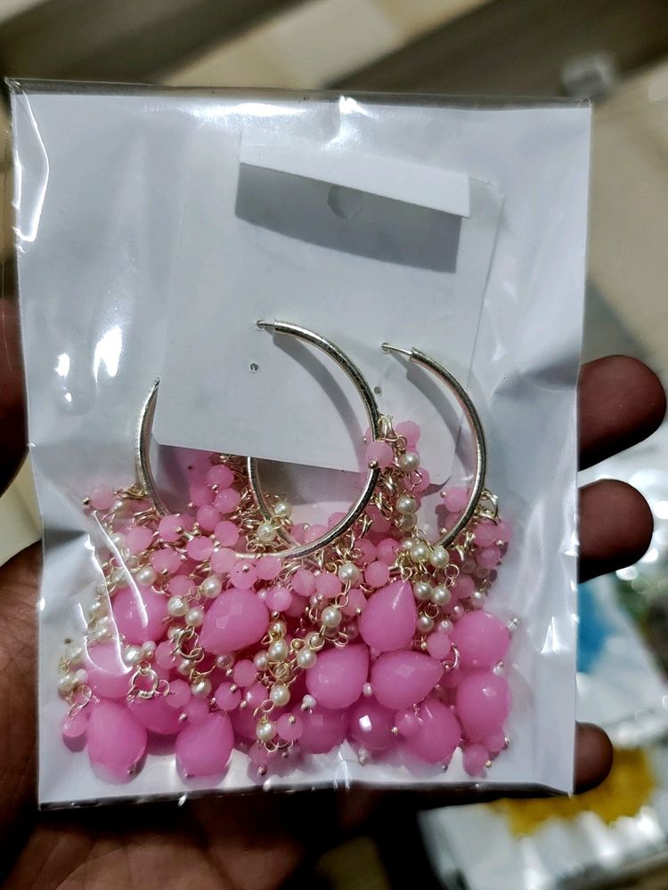 Beautiful Hoop Earrings &amp; Ring Jhumka Collection