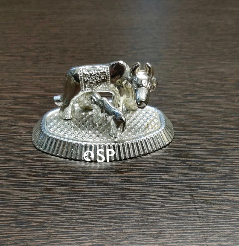 German Silver Cow &amp; Calf