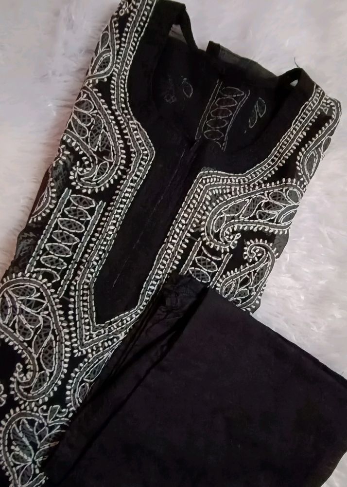 New Chikankari Kurti With Inner