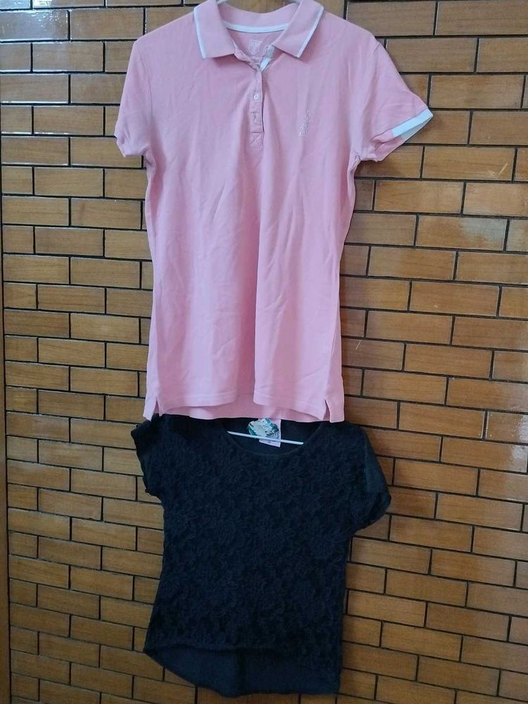 Combo Of Two Imported Fabric Strachable Tshirt N T