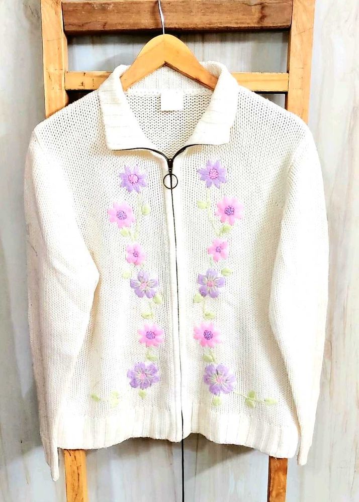 Embroidery Work Sweater Size-38