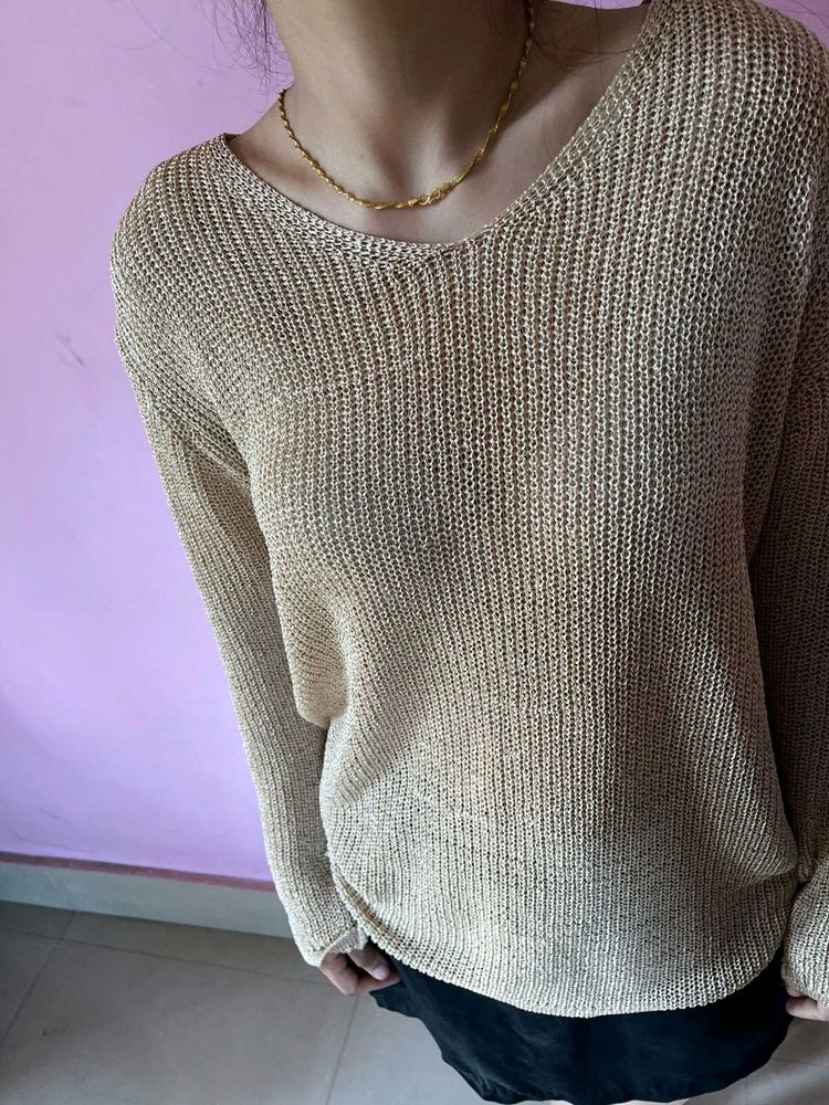 Casual O Neck Top