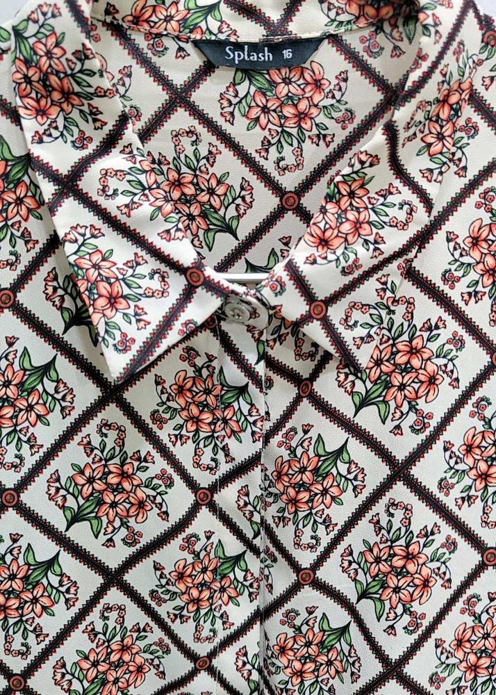 Floral Print Shirt