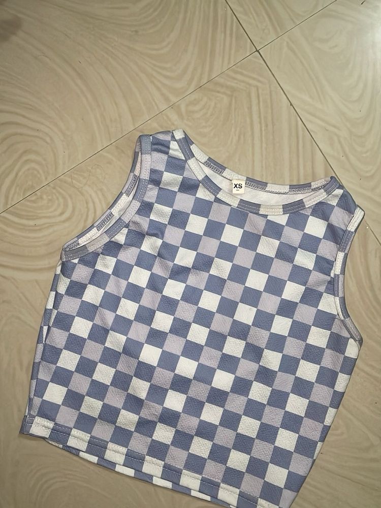 Tank Top Checked | XS