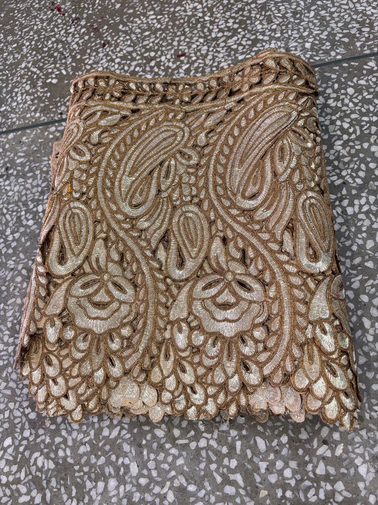 Embroidered Fabric Trim Lace