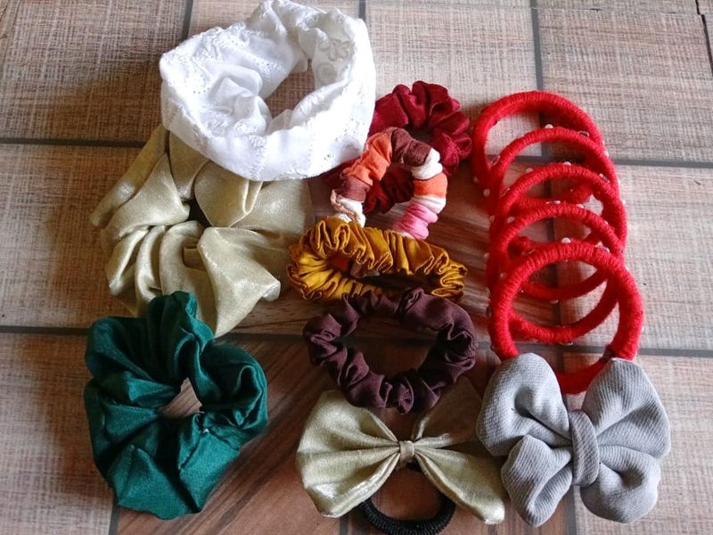 Hairs Accessories And Bangles