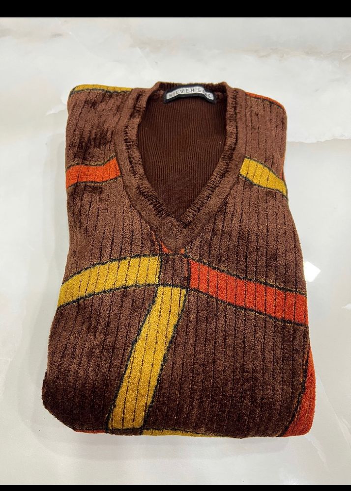 Retro V-Neck Sweater Vest