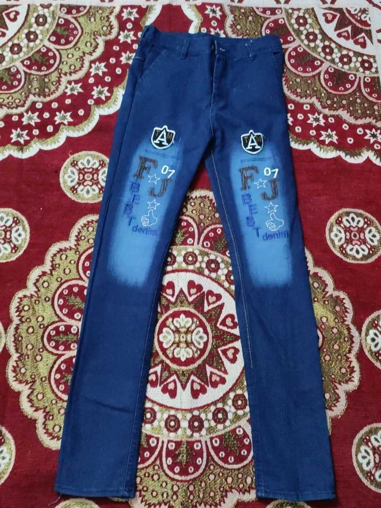 Stylish Blue Denim Jeans