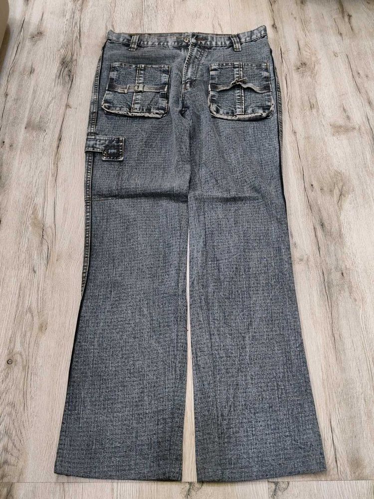 Sc9564 Speed Denim Cargo Jeans Waist 32