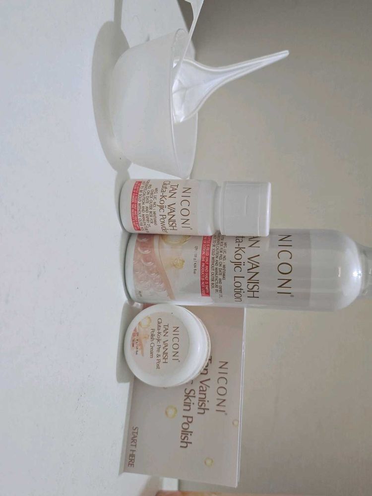 NICONI Tan Varnish Kit I Take Guarantee.it.willwor