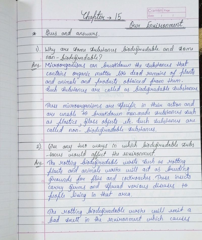 Class 10th Biology Notes📖