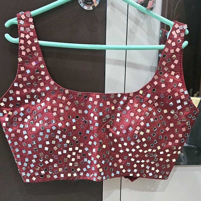 Price Drop!! Mirror Work Blouse