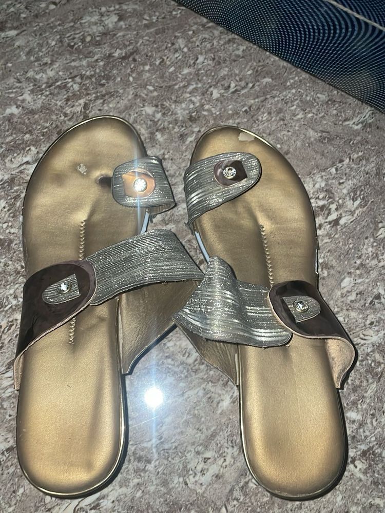 Elegant Gold Sandals