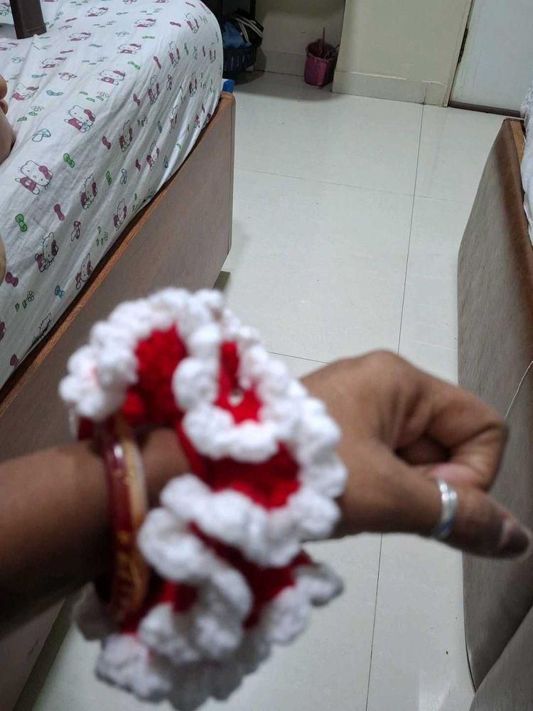 Handmade Crochet Wrist Scrunche