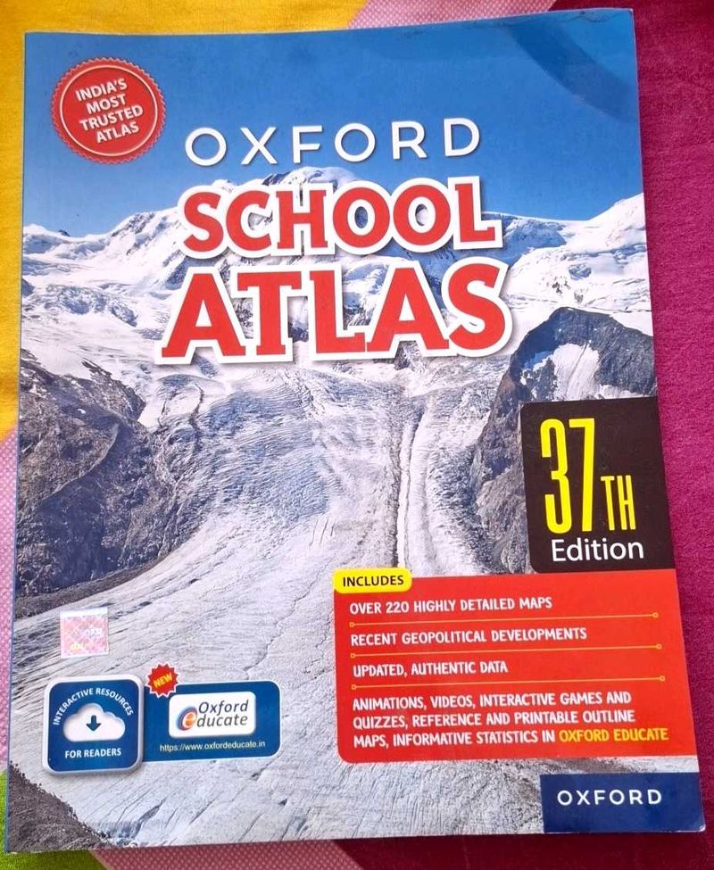 Oxford School Atlas 37th Edition