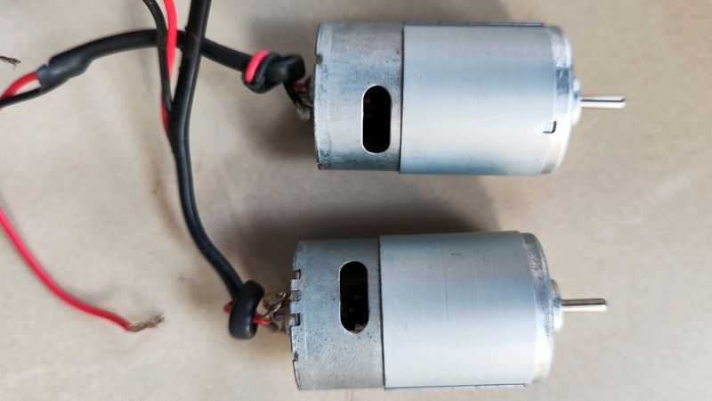 Two 555 Motor Don&#39;t Know Working Or Not