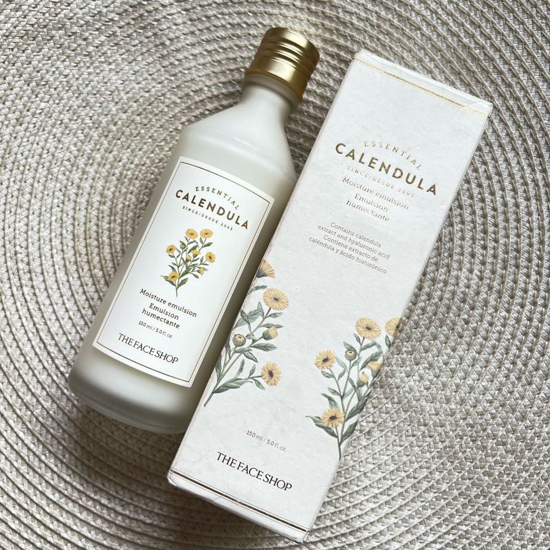 The face shop calendula moisture emulsion