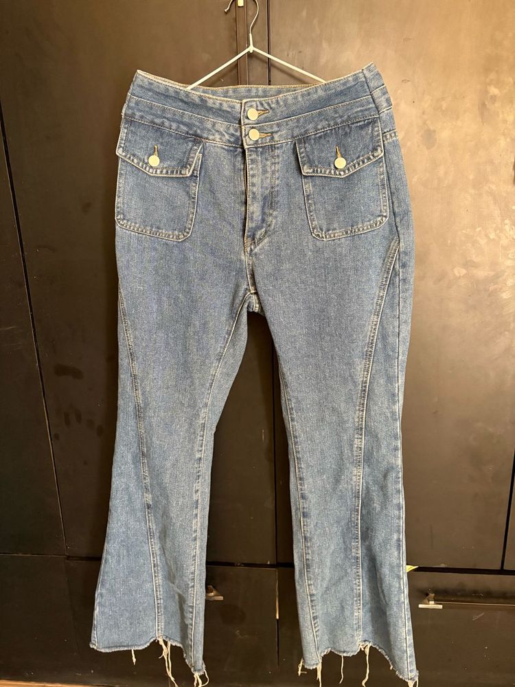 Urbanic Blue Bootcut Jeans
