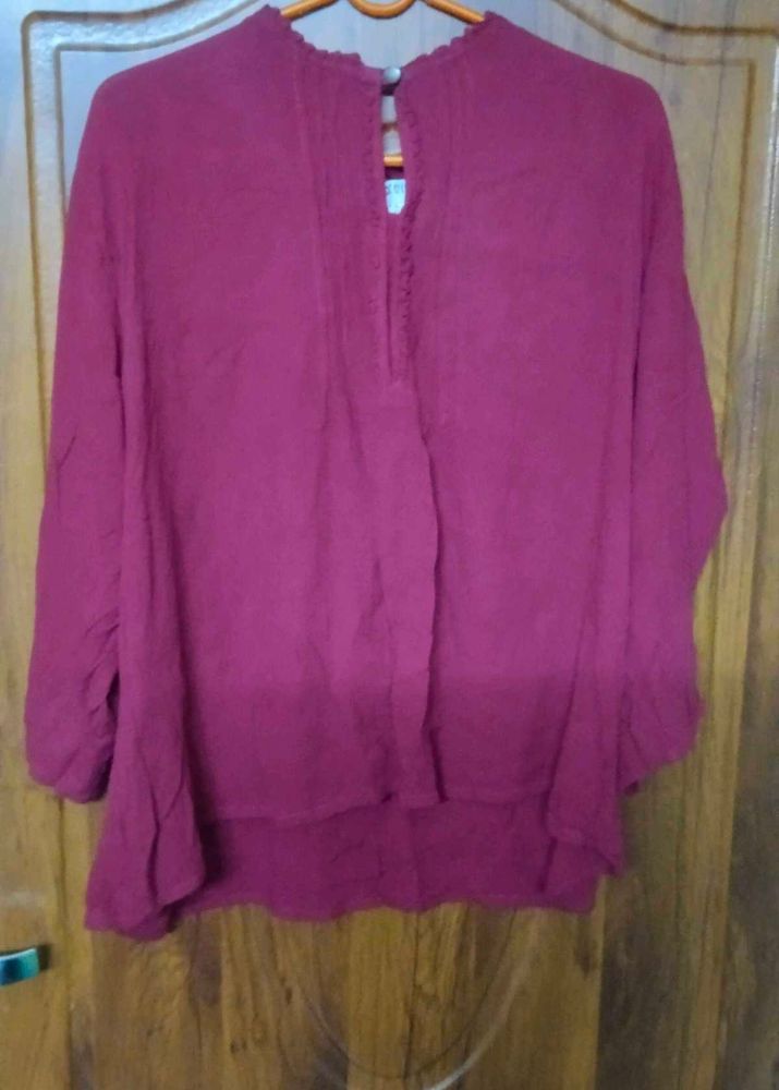 Maroon Top