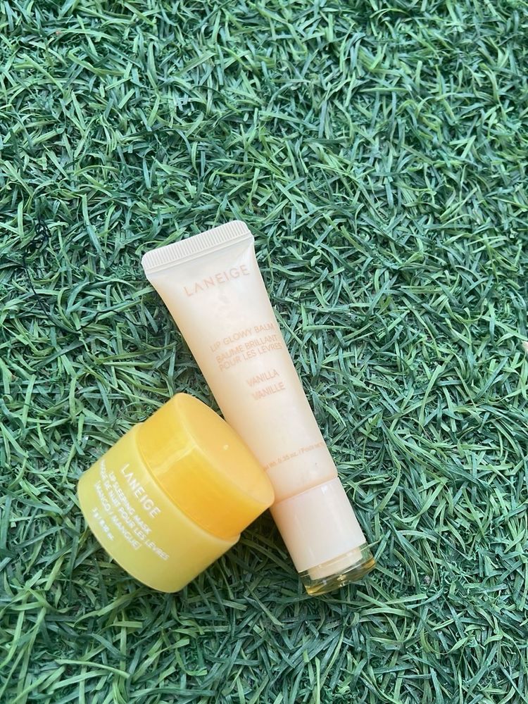 Laneige lip balm and mask