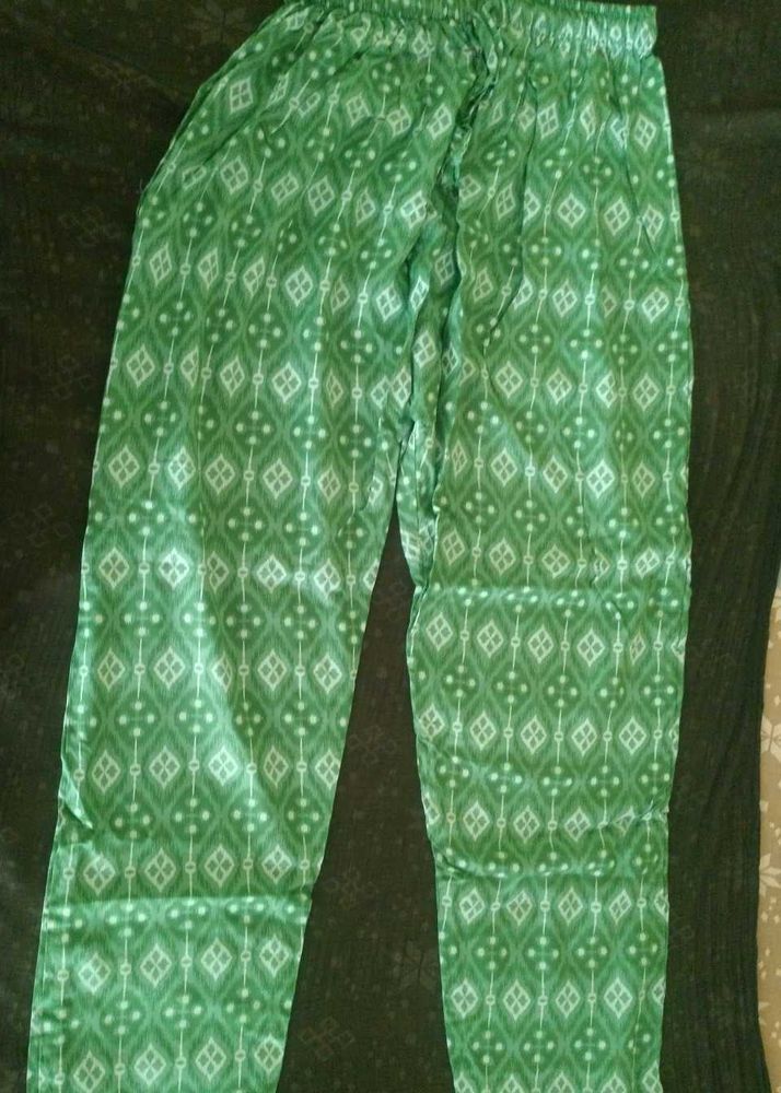It&#39;s a Green Cotton Pant .Very Good quality