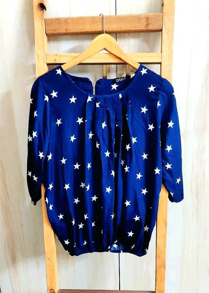Star Print Top size-36