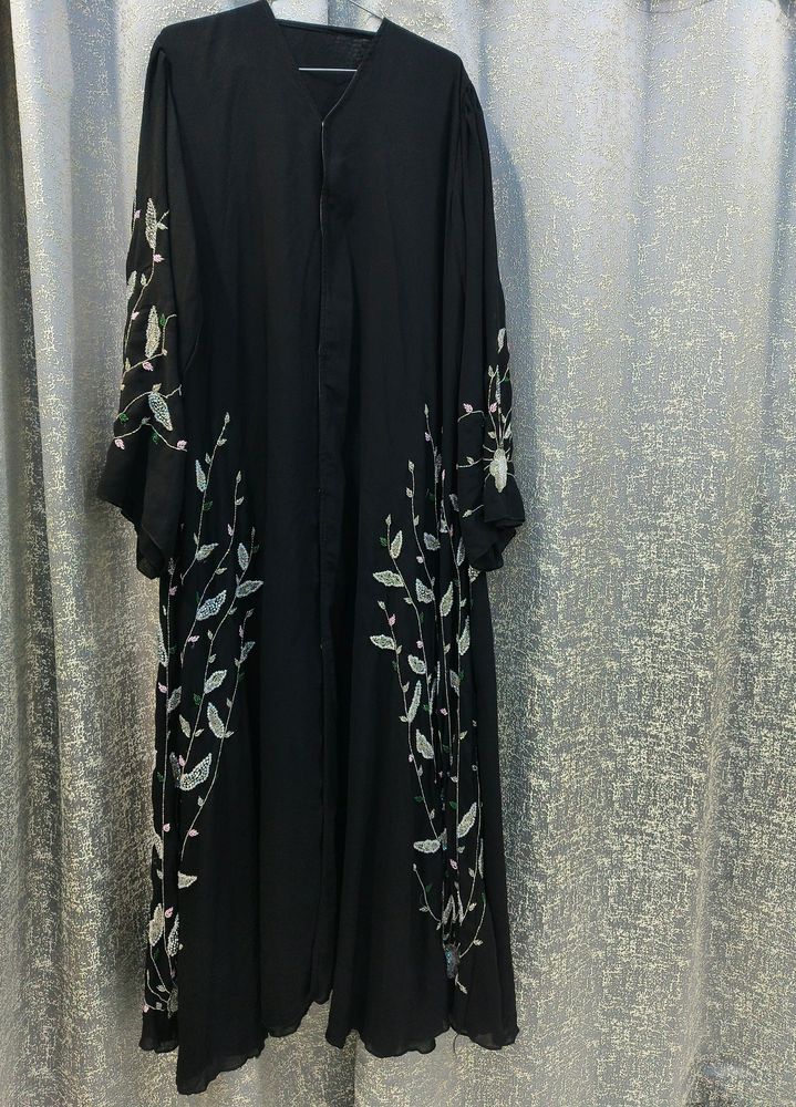 Black Handwork Abaya😍