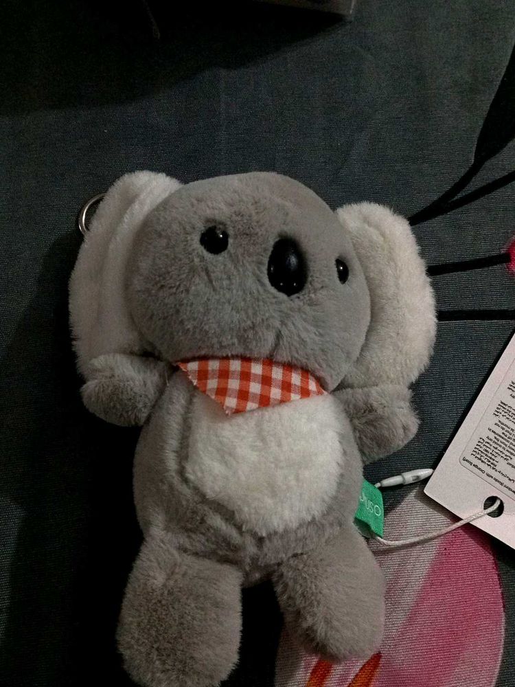 Baby Koala With Orange Scarf