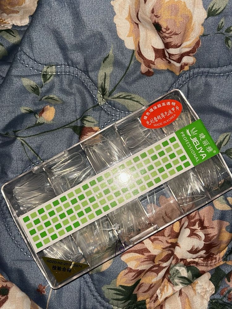 JieliYa Nail Tips - Clear