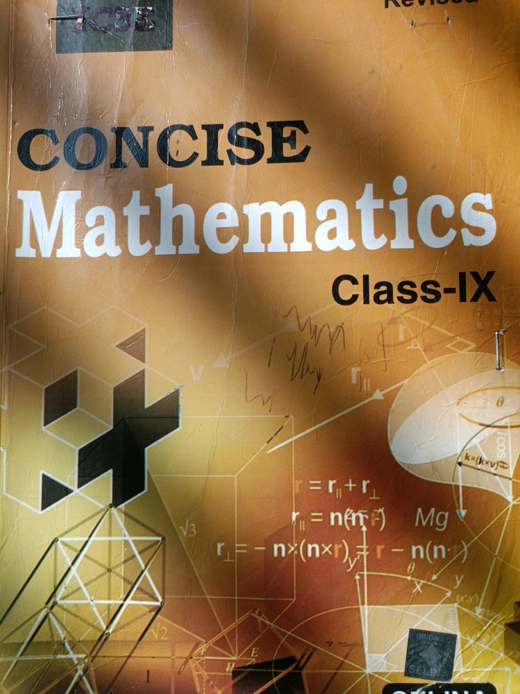 Consise Mathematics Book For Class 9 By R.K Bansal
