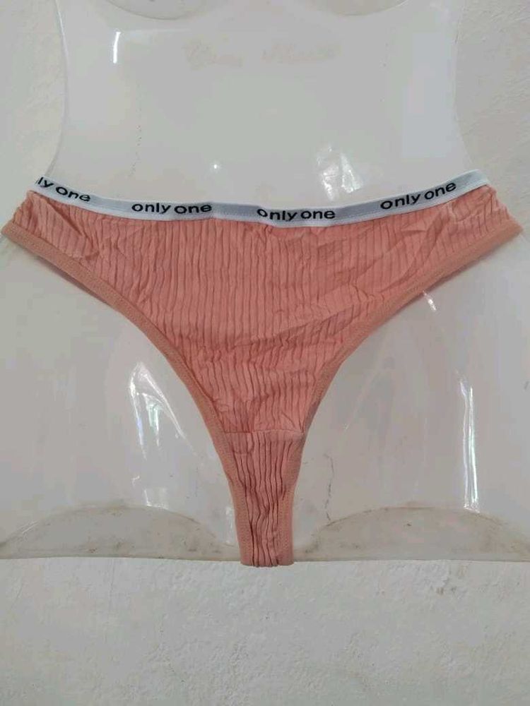 Peach Thong Panties